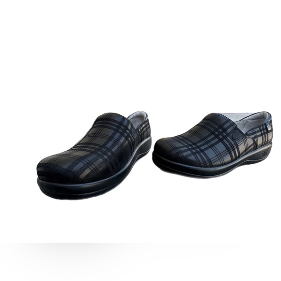 Alegria Shoes - Alegria Keli Plaid To Meet You Professional Shoes Black Size EU 37 / US 7-7.5